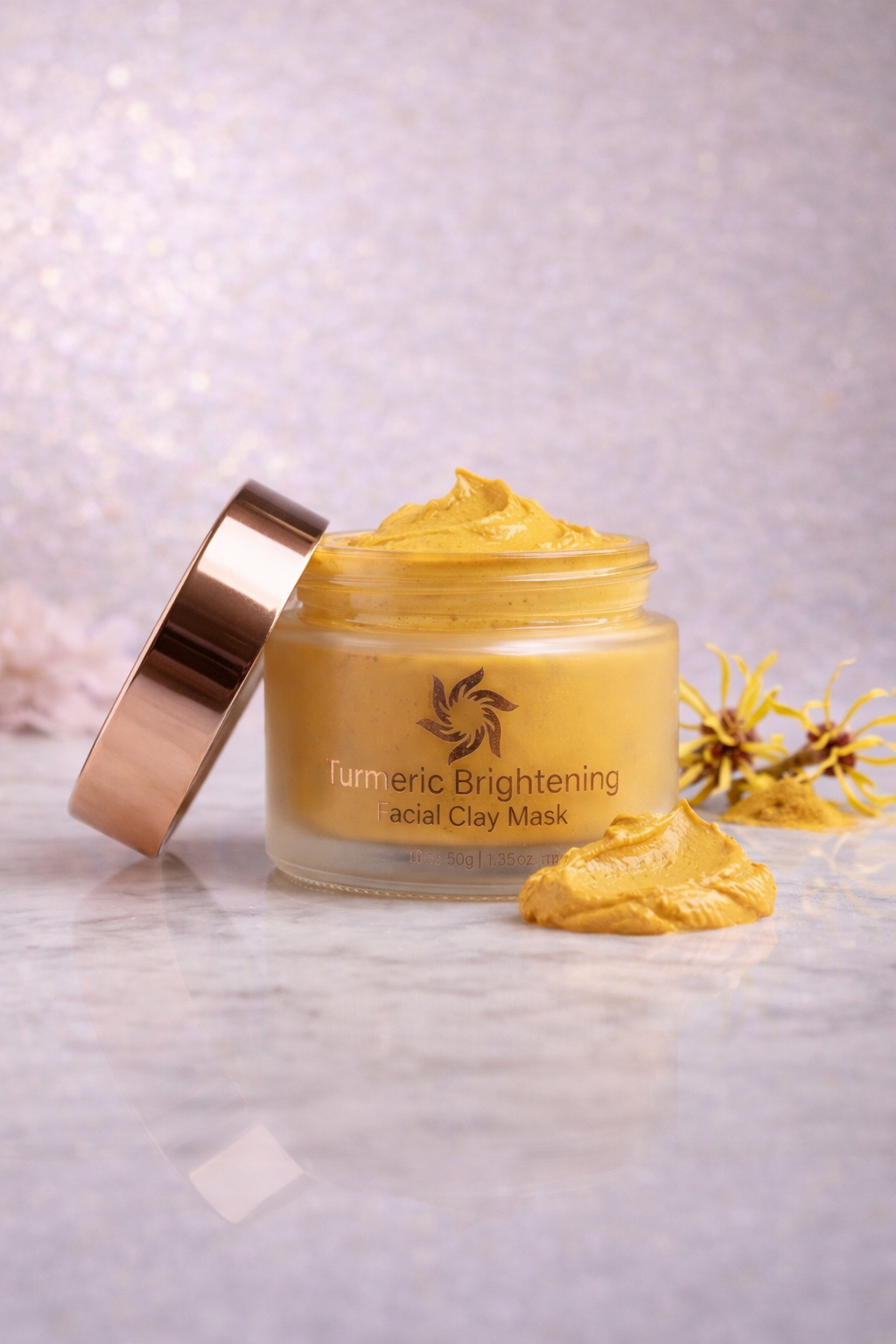 Turmeric Brightening Facial Clay Mask
